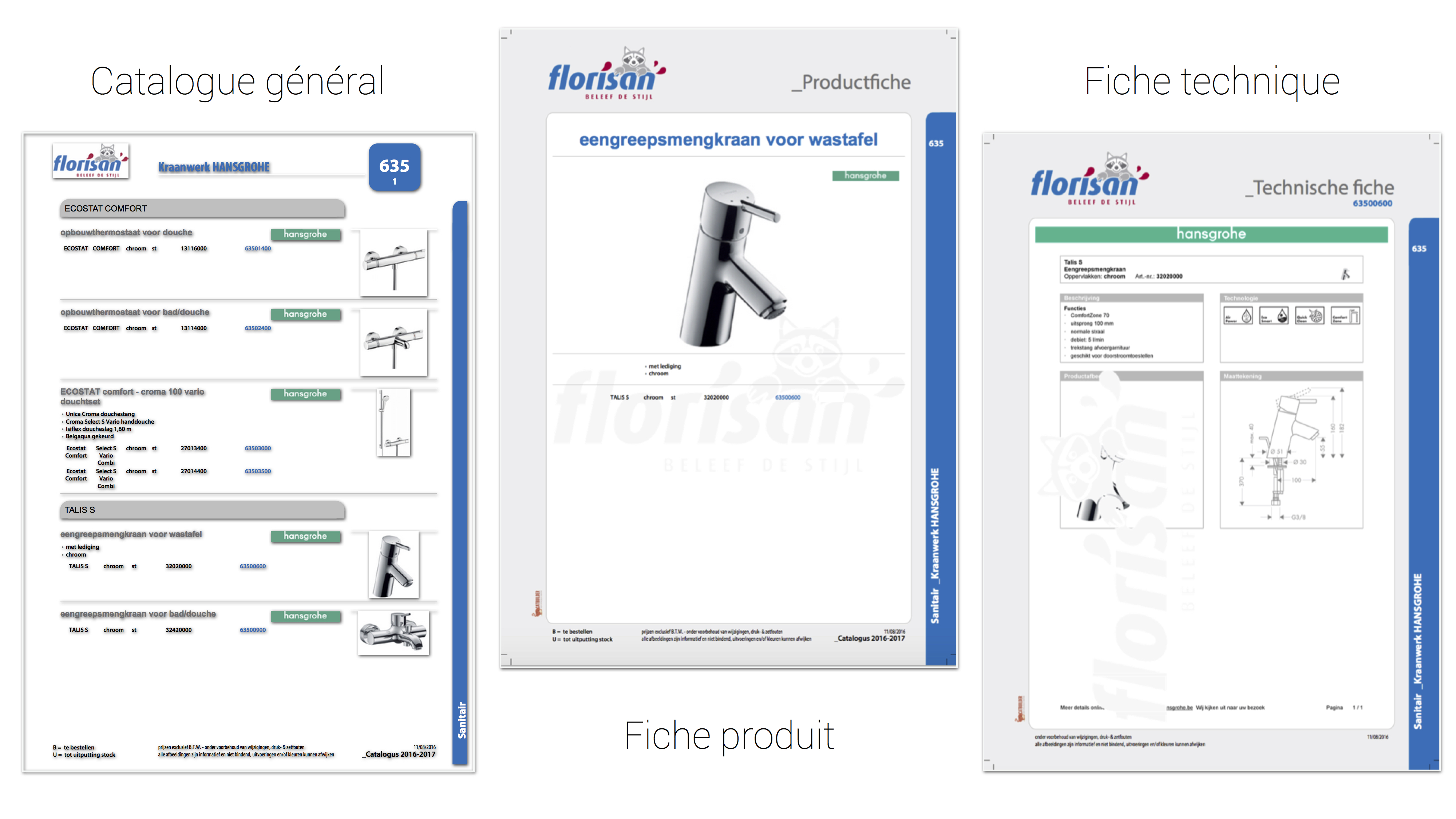 exemples de documents dans le secteur du sanitaire fiche produit fiche technique catalogue .jpg